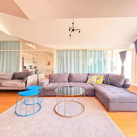 Lovely Penthouse, Sea View&terrace In Taksim Apartmán Istanbulská provincie